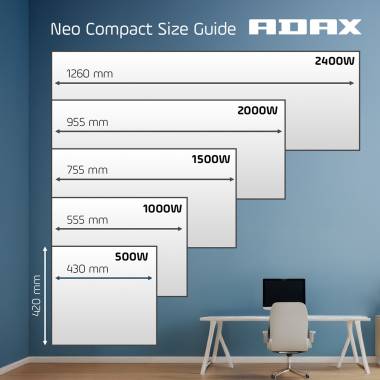 Конвектор ADAX NEO COMPACT 05 KWT White